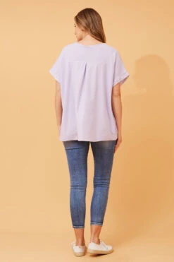 SOULA SEQUIN LINEN TOP -Femme Connection Sales b8f1ac104217e529053e106c63050ac5