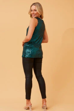 ROCKELLE SLEEVELESS SEQUIN TOP -Femme Connection Sales b91ee97852c2f83b75c172d20ea0d0a6 3079d59f d0ff 435d aa21 e5a7f6b2c72c