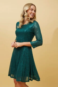 CAMILA SEQUIN SHORT DRESS 25 CAMILA SEQUIN SHORT DRESS -Femme Connection Sales b95a159a46bff38323ccbc3421fc41bf