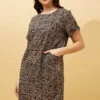 VINE BOHO SHIFT DRESS -Femme Connection Sales ba1890fa34a0cbc2c9e0ce8f1e6ddaa9