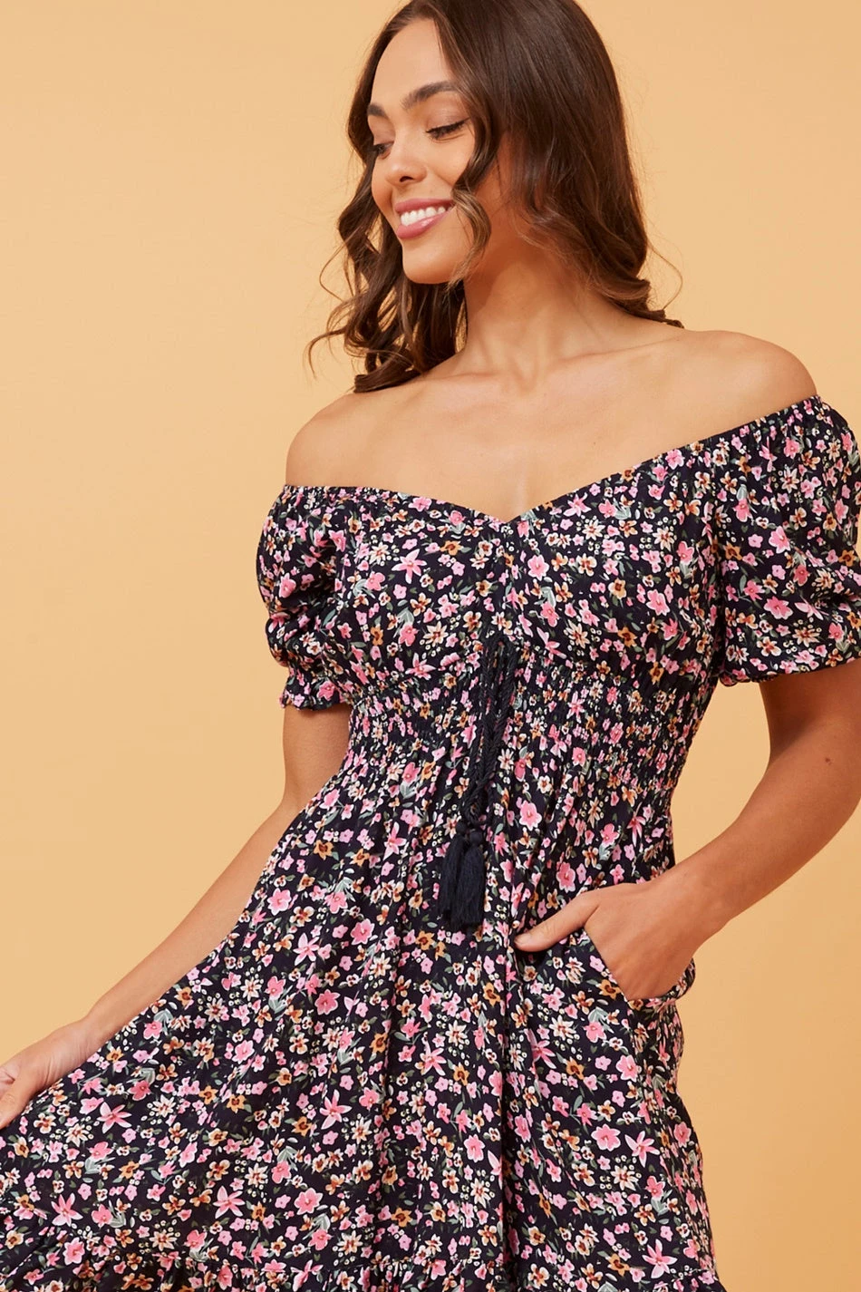 JAISY DITSY FLORAL SHORT DRESS 7 JAISY DITSY FLORAL SHORT DRESS - Image 5