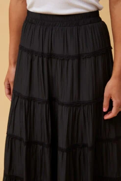 LUCIENE LACE TIERED MIDI SKIRT -Femme Connection Sales ba9eaff2a8bf1394a5c06bb71fc013e6