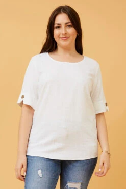 GAELIN LINEN TOP -Femme Connection Sales bad91b36196ffffc365e28cf283ad80b 02689b1f 7b38 465a b93c 57482cd98987