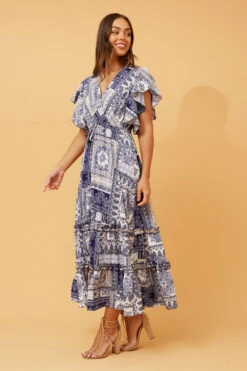 GEMALLA PATCHWORK BOHO MAXI DRESS -Femme Connection Sales bb9b3dc2ed1ccb9d9c3bba0f3bb7da28