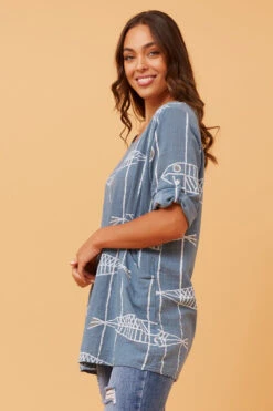 VALERIA FISH PRINT TOP -Femme Connection Sales bc2d35c1ff4157b768834d9ef2b0401e 28634484 31c2 470e bead dfbfca57f0e2