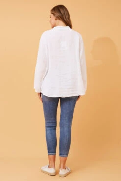 VELMIA LINEN SHIRT -Femme Connection Sales bca04d32ce7910f4a6e6be9324d32ac4