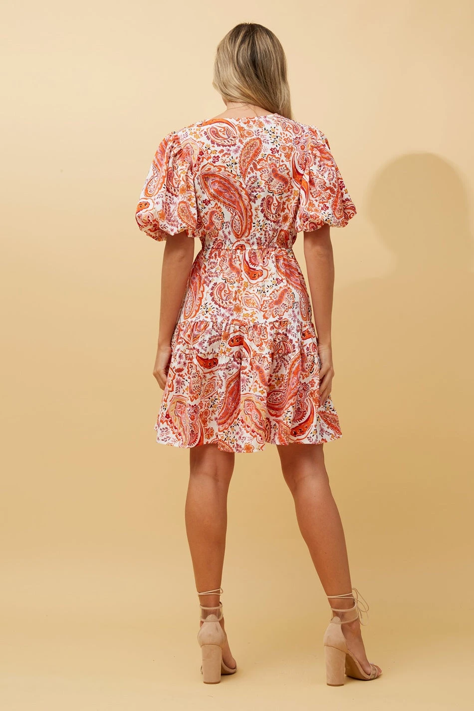 TAMIA PAISLEY BOHO SHORT DRESS 9 TAMIA PAISLEY BOHO SHORT DRESS - Image 7