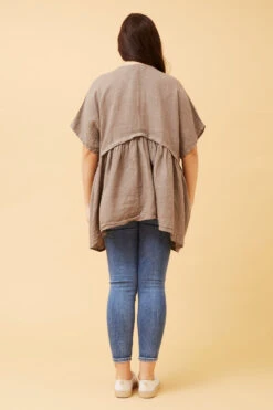 FAYOLA OVERSIZED LINEN TOP 31 FAYOLA OVERSIZED LINEN TOP -Femme Connection Sales bd92b74cd670e82256b13ecf9f6c0986