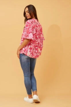 SELENA FLORAL PUFF SLEEVE SHIRT 11 SELENA FLORAL PUFF SLEEVE SHIRT -Femme Connection Sales bda5dac387169e6153c05b6b801e6b3c