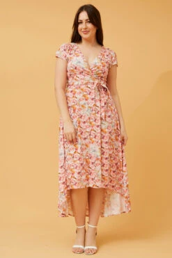 NERIDA FLORAL MIDI DRESS -Femme Connection Sales be4c606844d44d6f559958d32ce4551a 305b0464 db89 4113 970f c297dee9ed46