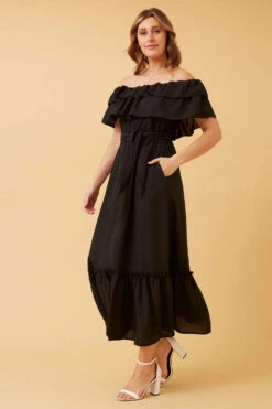 MAXINE OFF SHOULDER MAXI DRESS -Femme Connection Sales bec227363de02c635523c5ac56a54d3e