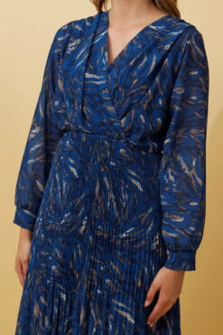 ZANETTA ABSTRACT PRINT TIERED PLEATED MIDI DRESS 25 ZANETTA ABSTRACT PRINT TIERED PLEATED MIDI DRESS -Femme Connection Sales bec461c278683a40bc7d8b923f0b7ee0