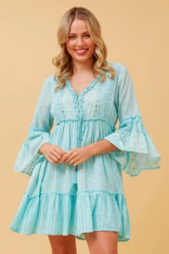 JAMELIA TIERED SHORT DRESS 18 JAMELIA TIERED SHORT DRESS -Femme Connection Sales bf3bfadaa63fef552b2dbd0ab064c54a