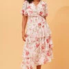 WINDSOR FLORAL MIDI DRESS -Femme Connection Sales bf8710d935e7f24fc196d36b126461d1