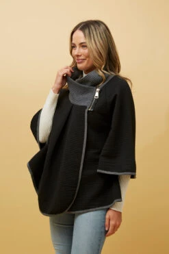ROZ OVERSIZED PONCHO -Femme Connection Sales c0b485a56329aec845ee1263c0bc52e0