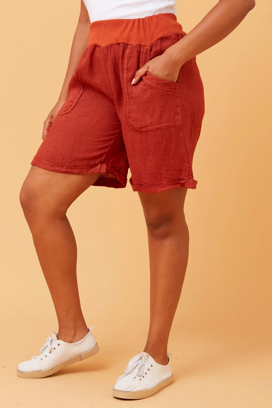 MARCHELLA LINEN SHORTS 7 MARCHELLA LINEN SHORTS - Image 5