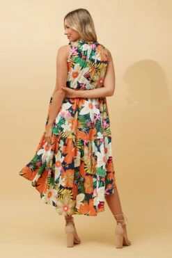 DREW FLORAL TRAPEZE DRESS 18 DREW FLORAL TRAPEZE DRESS -Femme Connection Sales c1536c17e97a654d9a6ce72fb8688b89