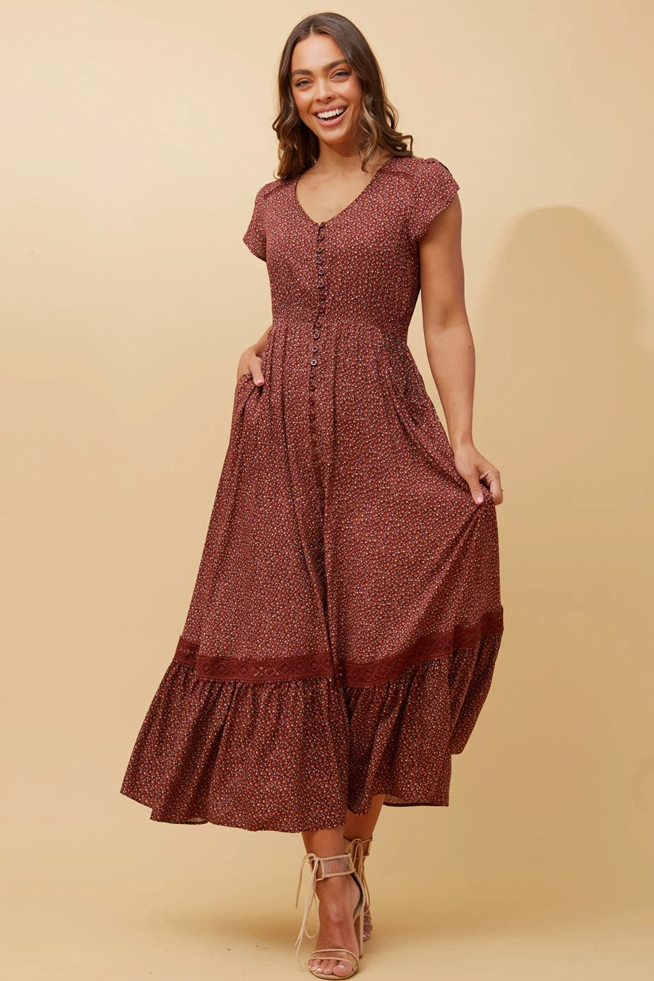 MOROCCO FLORAL BOHO MAXI DRESS 3 MOROCCO FLORAL BOHO MAXI DRESS