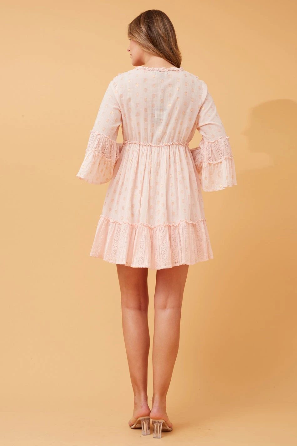 JAMELIA TIERED SHORT DRESS 14 JAMELIA TIERED SHORT DRESS - Image 12