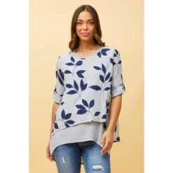 KIMMI DOUBLE LAYER TOP -Femme Connection Sales c3993e7c7ee4bb71975c20fc92ad8970