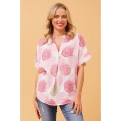 CLINTON POLKA DOT TOP -Femme Connection Sales c39cdd78ac76ae7a6fe576dbe8676d92