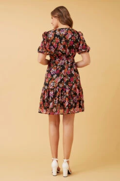 KIKI FLORAL TIERED SHORT DRESS -Femme Connection Sales c3dca5f158ad61a4d265b96253341051