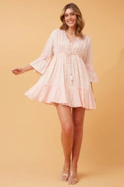 JAMELIA TIERED SHORT DRESS 24 JAMELIA TIERED SHORT DRESS -Femme Connection Sales c4bdc04cb9edc532e25991f7e22bce57