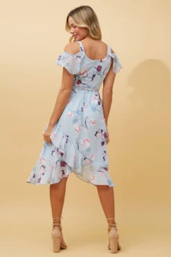 GIDGET FLORAL RUFFLE DRESS -Femme Connection Sales c4c88c5a89c44e613ea9302d33a6b431