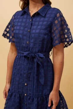 EVERLY GINGHAM SHIRT DRESS -Femme Connection Sales c5276c387677ad16a9ab604be05d7824