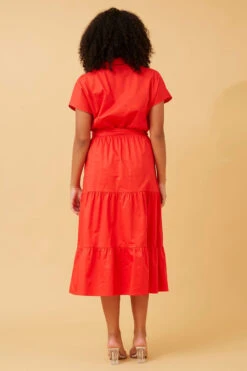 SHANTI TIERED SHIRT DRESS -Femme Connection Sales c5617d07b0227ef858c42f5e70937cb2