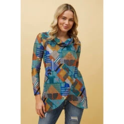 WHISPER ABSTRACT PRINT CROSSOVER TOP 17 WHISPER ABSTRACT PRINT CROSSOVER TOP -Femme Connection Sales c5e4b5e5019a75f642459077d4fa29ab