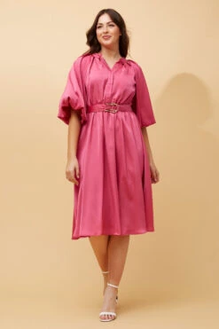 QUEENIE SATIN MIDI DRESS 13 QUEENIE SATIN MIDI DRESS -Femme Connection Sales c68a041ea32c3d48711de3c3b6d25ba4