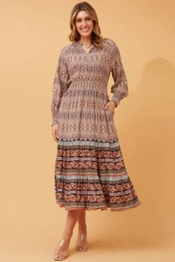 BOHO BORDER DETAIL MAXI DRESS -Femme Connection Sales c6a35ed453b5156bb6201d5f22925a7d df41af44 7c6c 4cd9 ae40 087d3dfb06d3