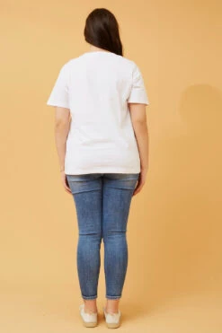 JULITA EMBOSSED GRAPHIC PRINT TOP -Femme Connection Sales c6bfbaae4e99d5a8325b5cfe0428e6b7