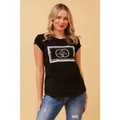 COCO GORGEOUS GRAPHIC TEE -Femme Connection Sales c838b3ad0e164b0a8c4c4820a4c02527