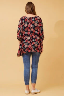 KLORA ABSTRACT BOHO PRINT TOP 14 KLORA ABSTRACT BOHO PRINT TOP -Femme Connection Sales c8ed55dd66163d7c129c732156d1dcdf