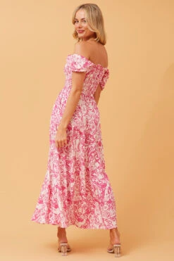 ASHTON ABSTRACT PRINT MAXI DRESS -Femme Connection Sales c9a63b2c481a732dd5a71250d7789c97