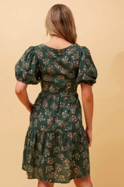 MONICA FLORAL SHORT DRESS -Femme Connection Sales ca3a4fd5d8983a7d21c562facc74838a