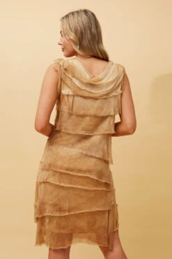 SUZY SLEEVELESS TIERED DRESS -Femme Connection Sales ca3b780cea2dc758d1ceadab33a1491d