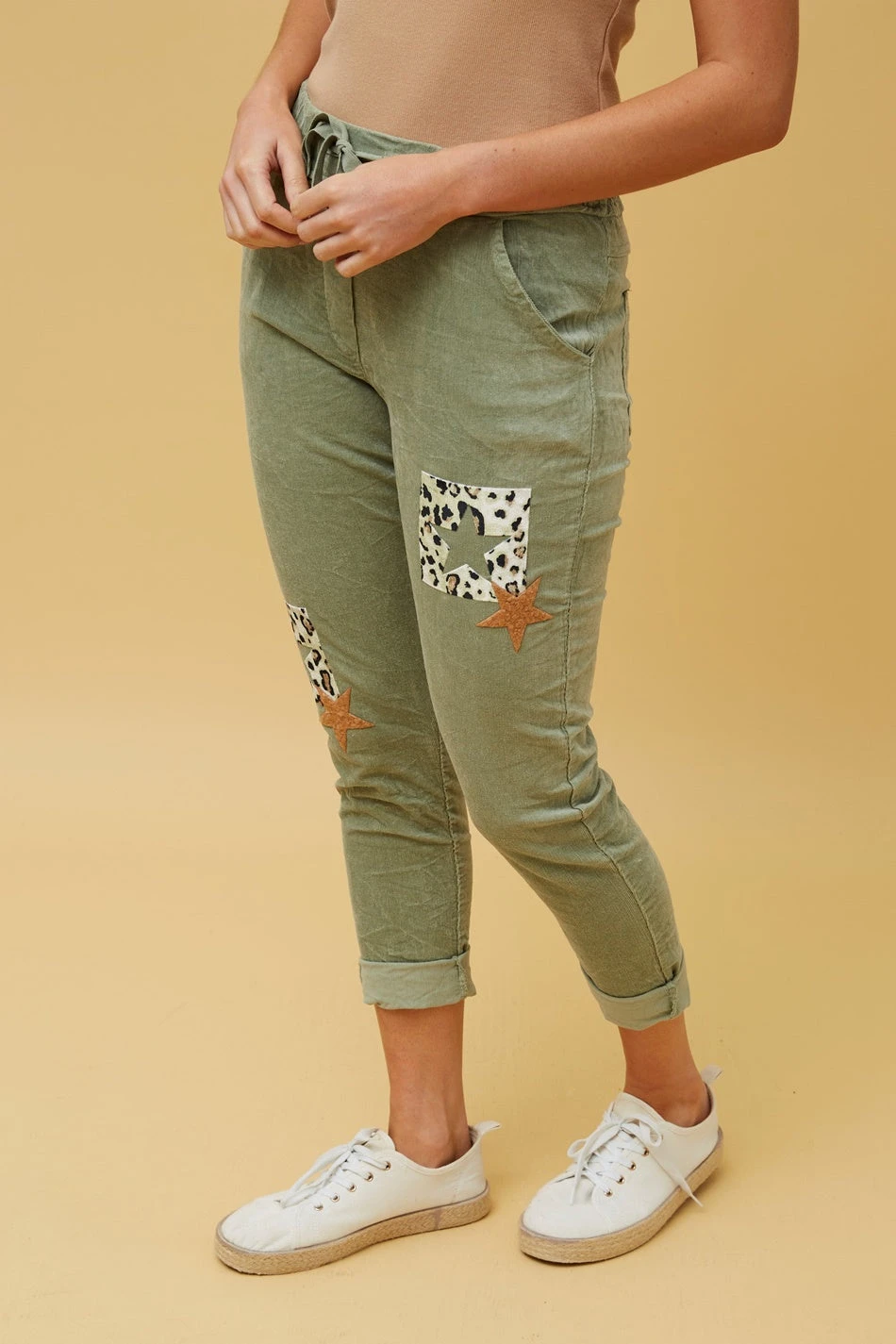 CARRISA PATCHWORK PRINT JOGGER PANTS 17 CARRISA PATCHWORK PRINT JOGGER PANTS - Image 15