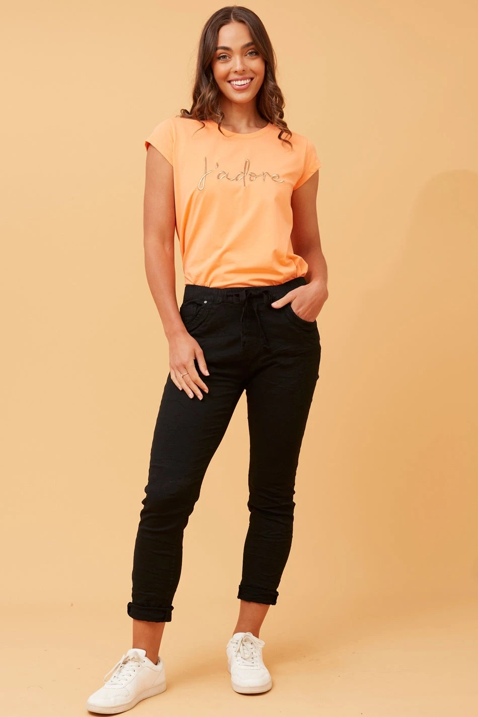 BRENTA SOLID JOGGER PANTS 3 BRENTA SOLID JOGGER PANTS