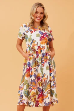 ROZINA FLORAL PRINT DRESS -Femme Connection Sales cb3de08bfc14cbe6bb1bb65a86cb4c86