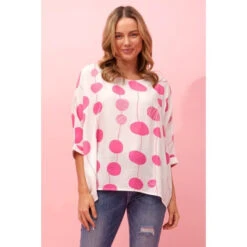 FLORA OVERSIZED POLKA DOT TOP -Femme Connection Sales cb6890b86bd9558b51cf56b46f4d9d0b