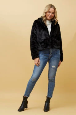 MOSCOW FAUX FUR JACKET -Femme Connection Sales ccf07c3a3ff34a3fe9ad914f9aa66811