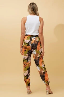 ZILA LEAF PRINT PANTS -Femme Connection Sales cd877e7273dce3d46ac1d4c7e580a2e1