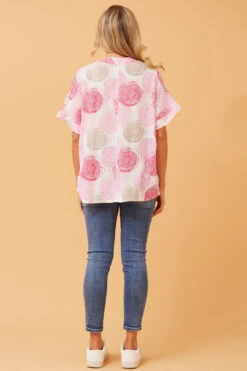 CLINTON POLKA DOT TOP -Femme Connection Sales cdaf5b9e2e59833462b4e48e9194ff48