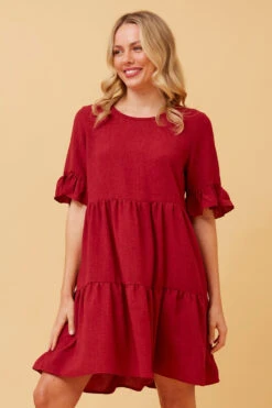 TIERED BABYDOLL DRESS -Femme Connection Sales ce6efbdc4a768a72faf1524e0cd712c8