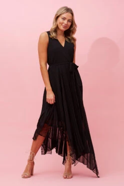 MADISON SLEEVELESS PLEATED DRESS 20 MADISON SLEEVELESS PLEATED DRESS -Femme Connection Sales cf3e267dc7d360d5da3ec56093f424bd