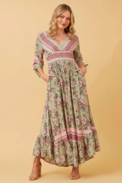 JASMINE FLORAL BOHO MAXI DRESS 11 JASMINE FLORAL BOHO MAXI DRESS -Femme Connection Sales cf5adacc78e7e10d73c15cd1d436f686