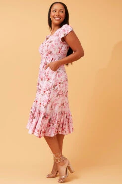 MOROCCO MIDI FLORAL DRESS -Femme Connection Sales cf80f11ccdd2f6b5320b48114f58b7c6 1a9698b2 803e 463b af2e 6d17dfa7a274